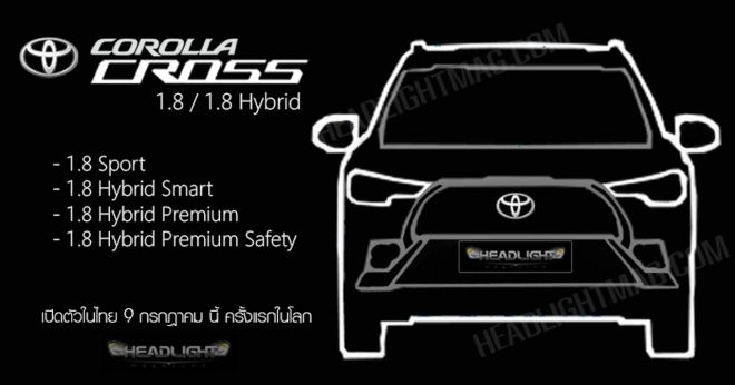 Will Toyota launch 2020 Corolla Cross in Thailand tomorrow? image