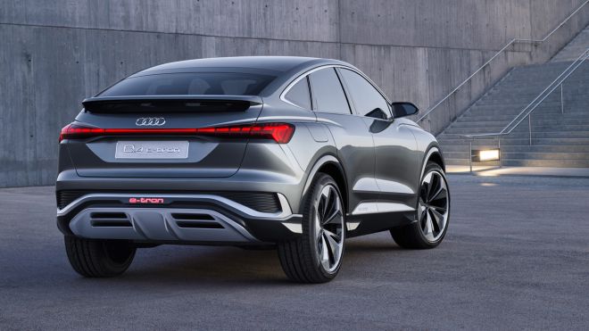 Audi Q4 Sportback e-tron concept is one stylish electric SUV Coupe image