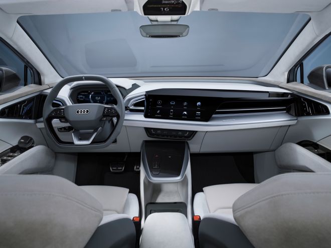 Audi Q4 Sportback e-tron concept is one stylish electric SUV Coupe image
