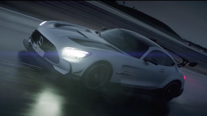 This is the 2021 Mercedes-AMG GT Black Series image