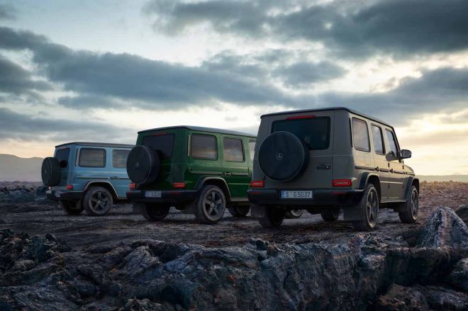 All changes in 2021 Mercedes-Benz G-Class are under the skin image