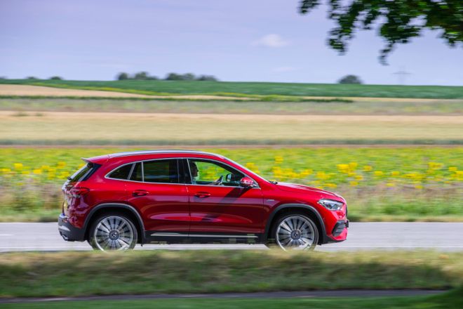 This is the 300 HP Mercedes-AMG GLA image