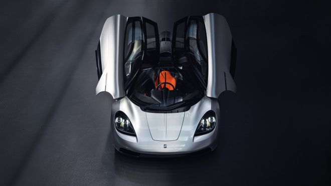 Gordon Murray finally reveals his new supercar image
