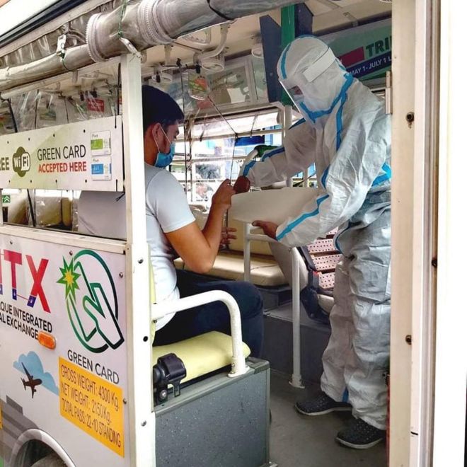 DOTr gives healthcare workers a break this MECQ with free shuttles image