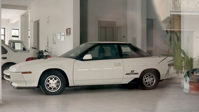 This is what a Subaru dealership looked like in the 90s image