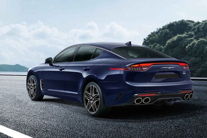 Why no KIA emblems on this facelifted 2021 Stinger fastback? image