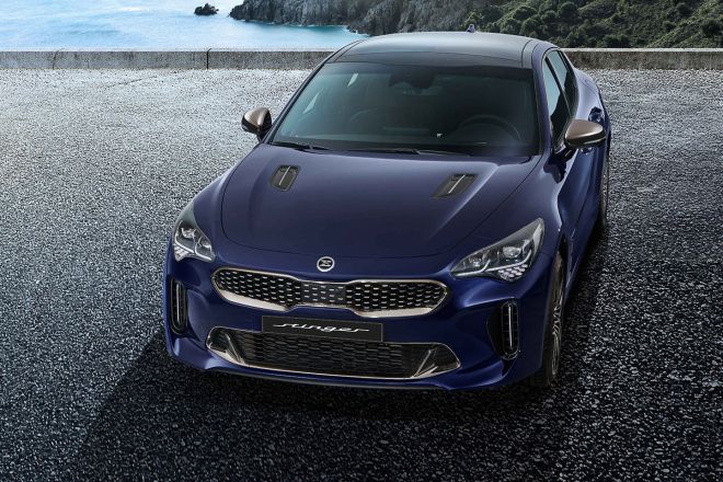 Why no KIA emblems on this facelifted 2021 Stinger fastback? image
