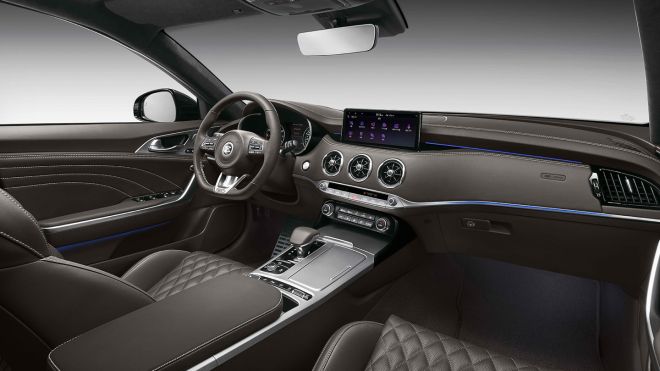 Why no KIA emblems on this facelifted 2021 Stinger fastback? image