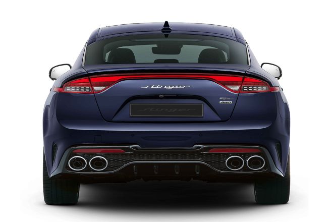 Why no KIA emblems on this facelifted 2021 Stinger fastback? image