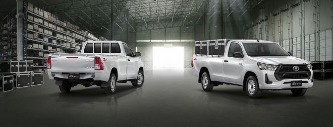 Here are the variants of 2021 Toyota Hilux line, will include 4x4 J MT image