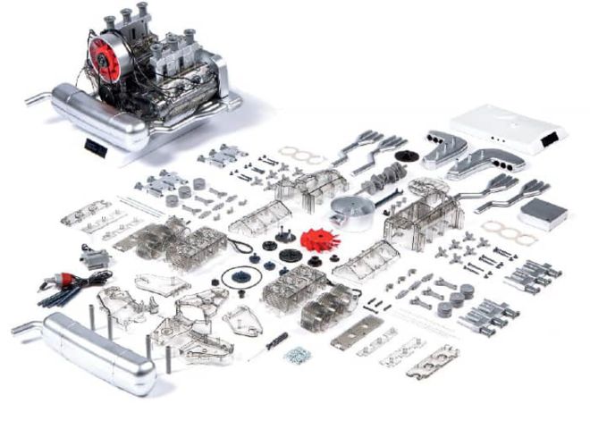 Is this scale model flat-six the perfect gift for 911 fanatics? image