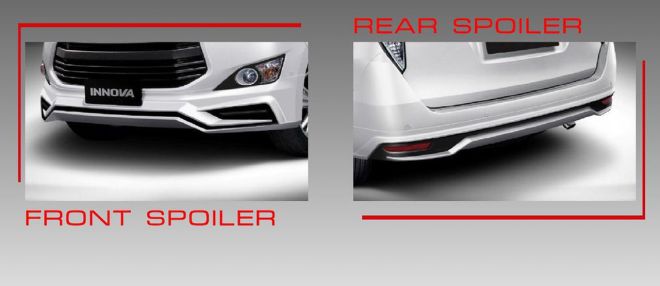 Your sporty tito can now dress up the Toyota Innova with TRD parts image