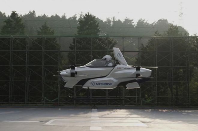 A Japanese company has successfully got a flying car off the ground image
