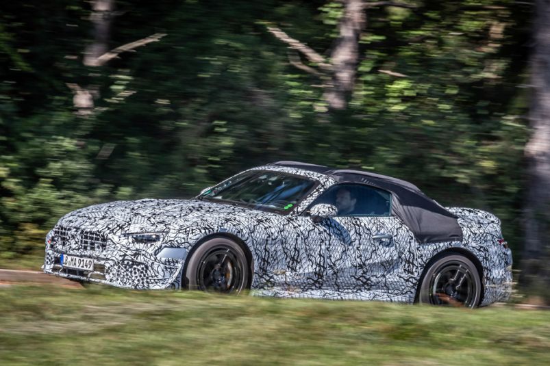 The Mercedes-Benz SL is still alive and kicking...apparently image