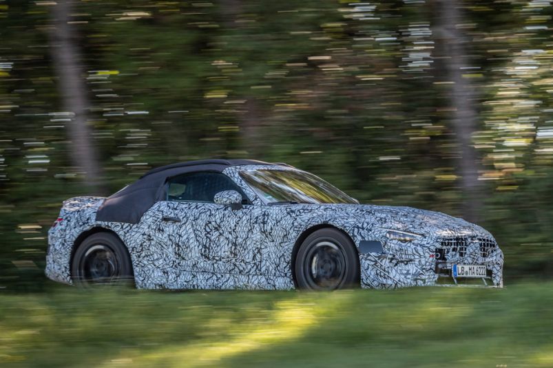 The Mercedes-Benz SL is still alive and kicking...apparently image