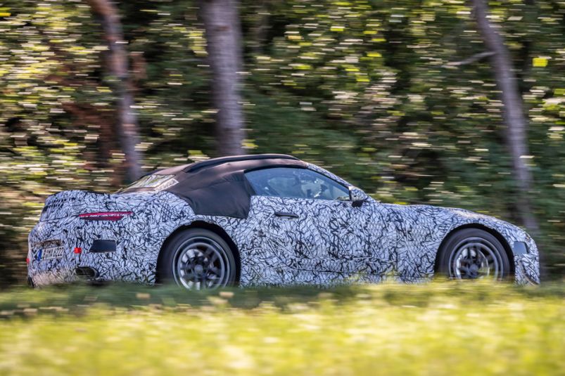 The Mercedes-Benz SL is still alive and kicking...apparently image