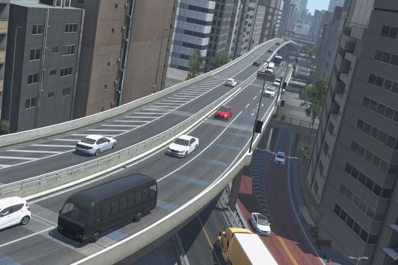 Shuto Expressway digital image