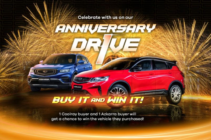 Want to win a free Geely Coolray or Azkarra? image