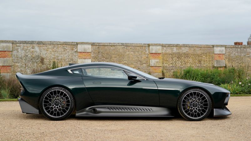 Aston Martin&rsquo;s one-off hypercar has the face of a Mustang image