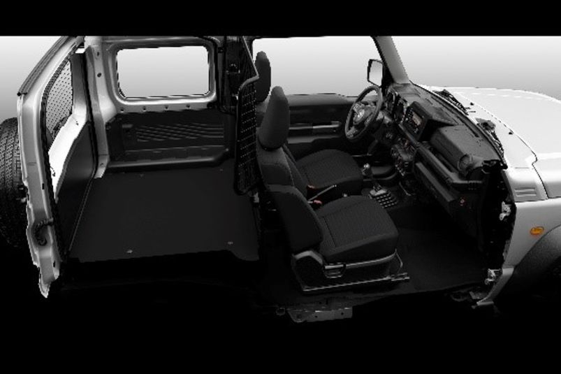 This two-seater Suzuki Jimny can carry 863 liters of cargo image