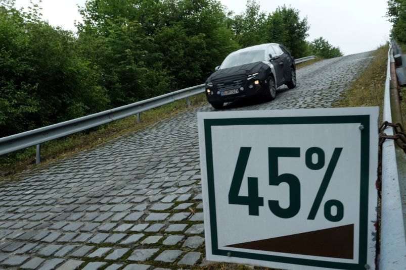 Hyundai shows the new Tucson can go anywhere image