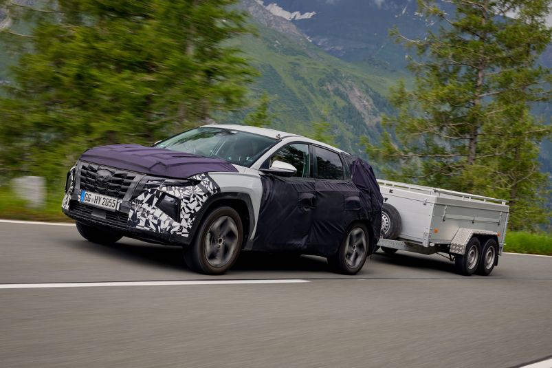 Hyundai shows the new Tucson can go anywhere image