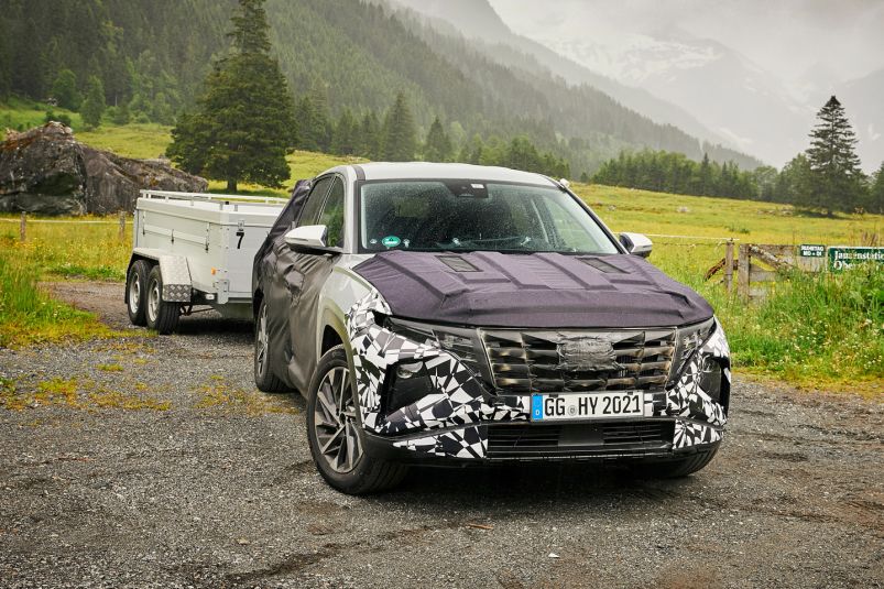 Hyundai shows the new Tucson can go anywhere image