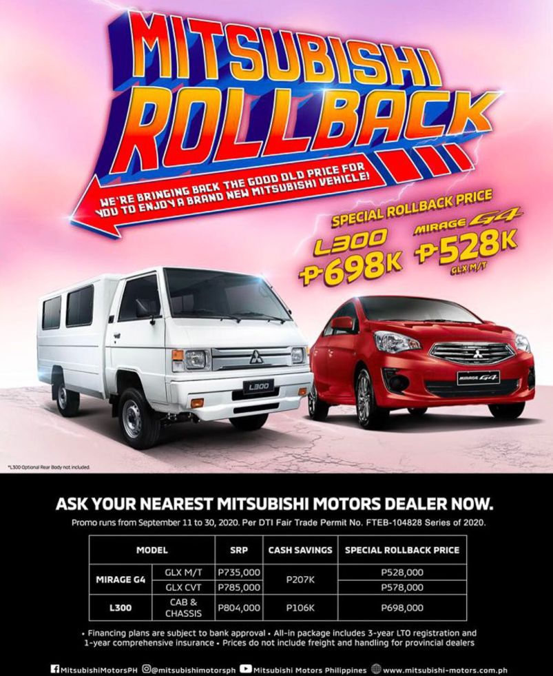 Mitsubishi PH just dropped the price of the L300 to PhP 698K image