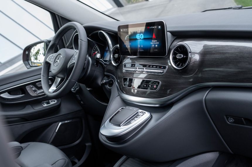 All-new Mercedes-Benz EQV is the V-Class of electric minivans image
