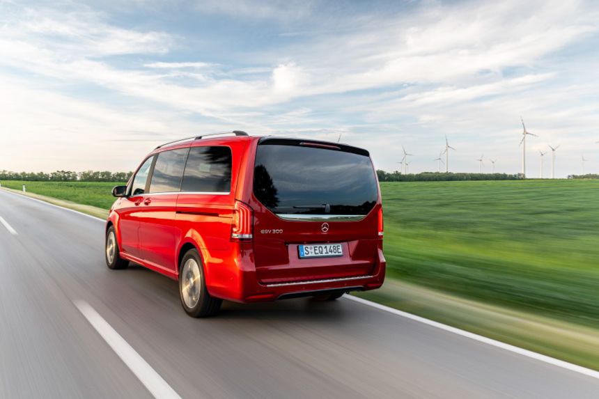 All-new Mercedes-Benz EQV is the V-Class of electric minivans image