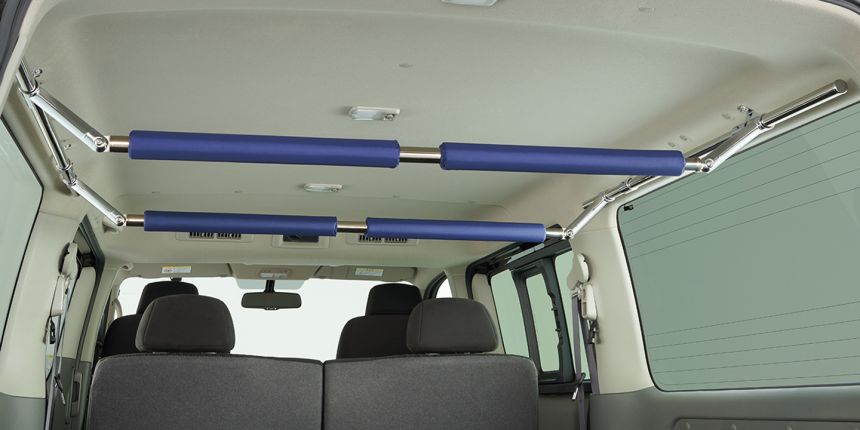 Nissan just gave the the NV350 Urvan a bed and table image