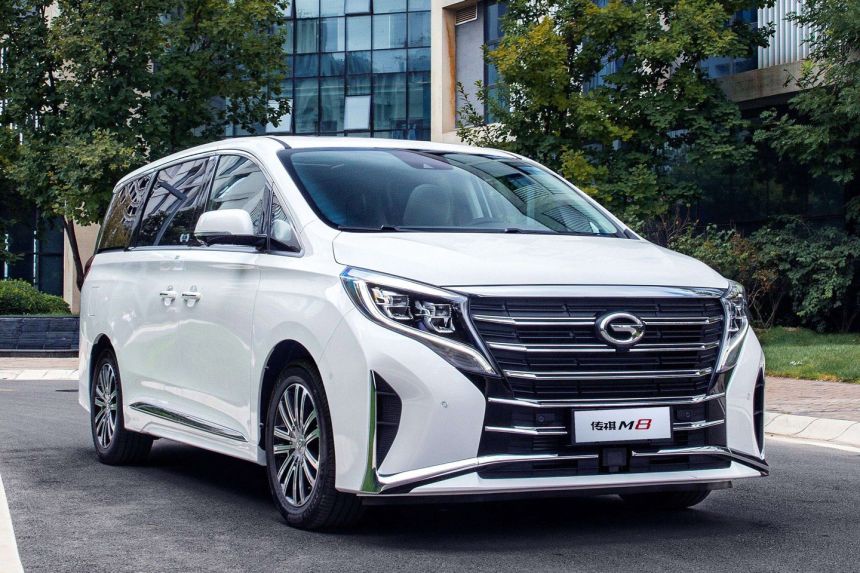 2021 GAC GM8 gets upgrade from business class to first image