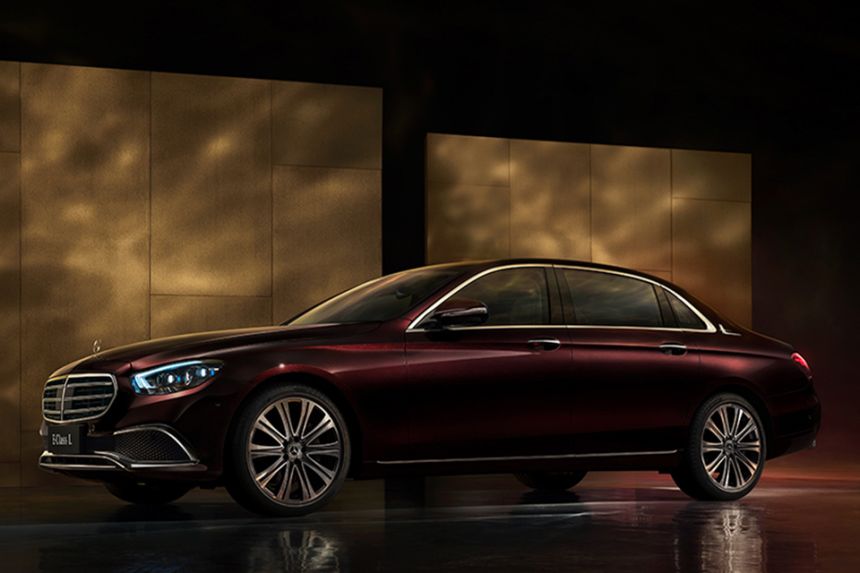 Maybach Junior: 2021 Mercedes-Benz E-Class L revealed image