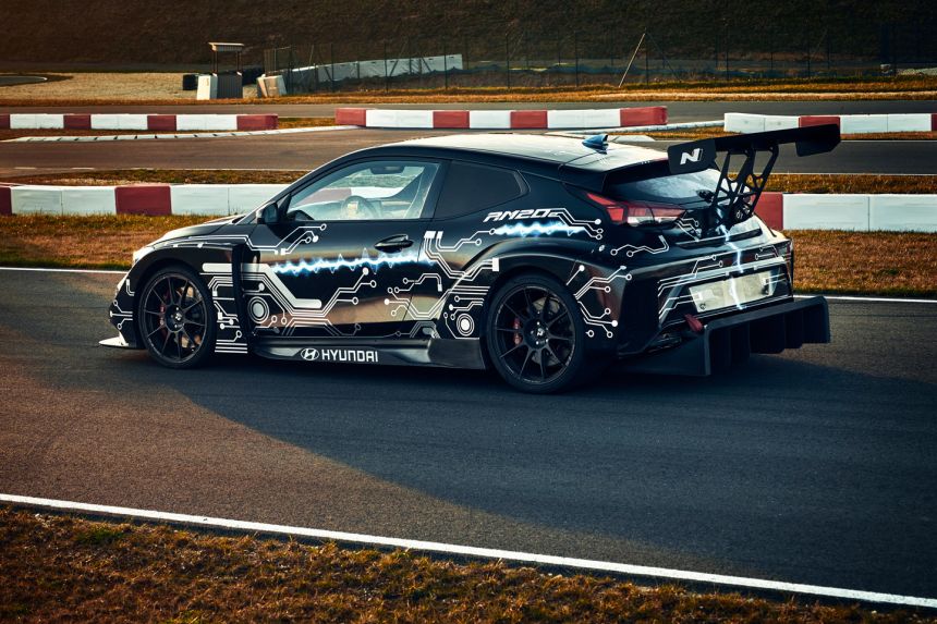 Hyundai RM20e is an electric Veloster N with 810 HP image