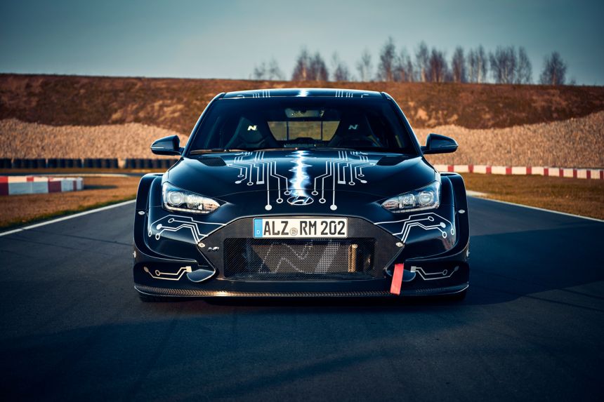 Hyundai RM20e is an electric Veloster N with 810 HP image