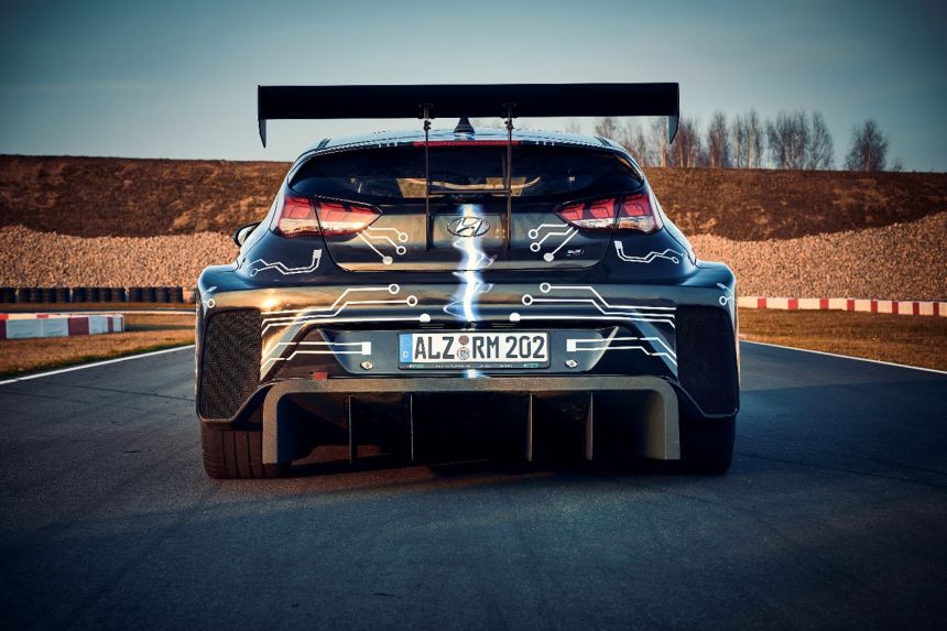 Hyundai RM20e is an electric Veloster N with 810 HP image