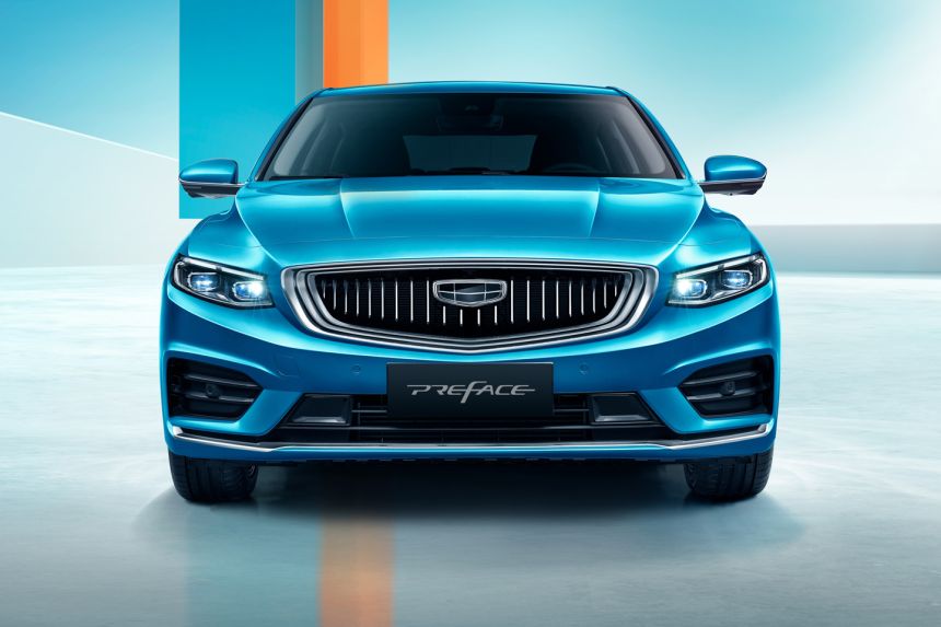 2021 Geely Preface transforms into the Xing Rui image