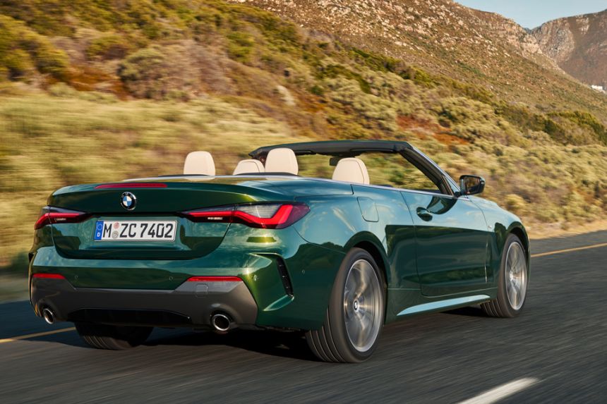2021 BMW 4 Series Convertible: better with the roof off? image