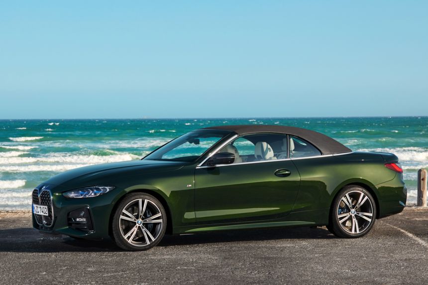 2021 BMW 4 Series Convertible: better with the roof off? image