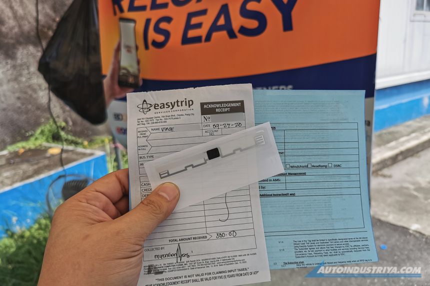 These vehicle models have issues with EasyTrip RFID tags image