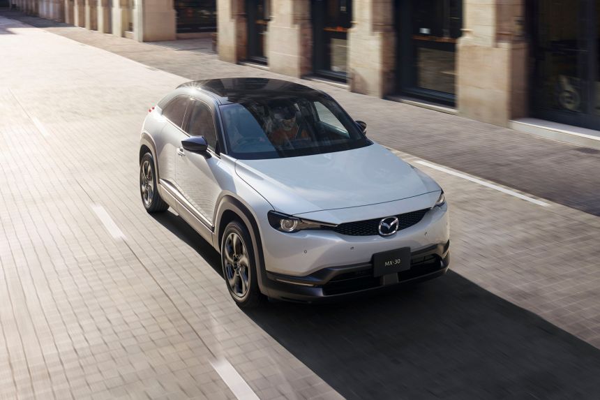 2021 Mazda MX-30 borrowed doors from RX-8 (and FJ Cruiser) image