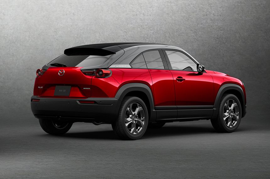 2021 Mazda MX-30 borrowed doors from RX-8 (and FJ Cruiser) image