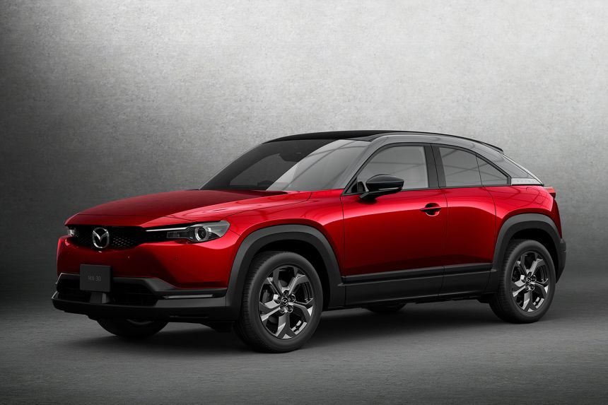 2021 Mazda MX-30 borrowed doors from RX-8 (and FJ Cruiser) image