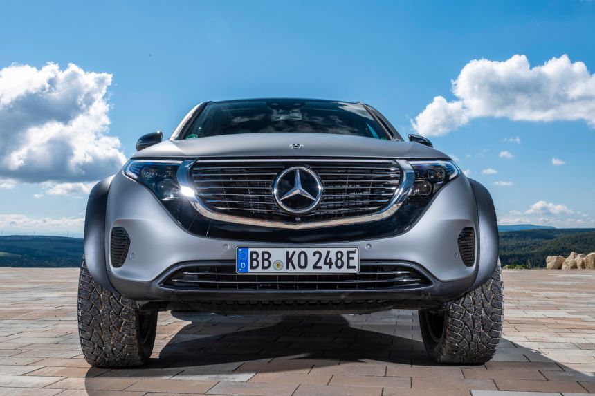 Mercedes EQC 4x4&sup2; is a better off-roader than the G-Class image