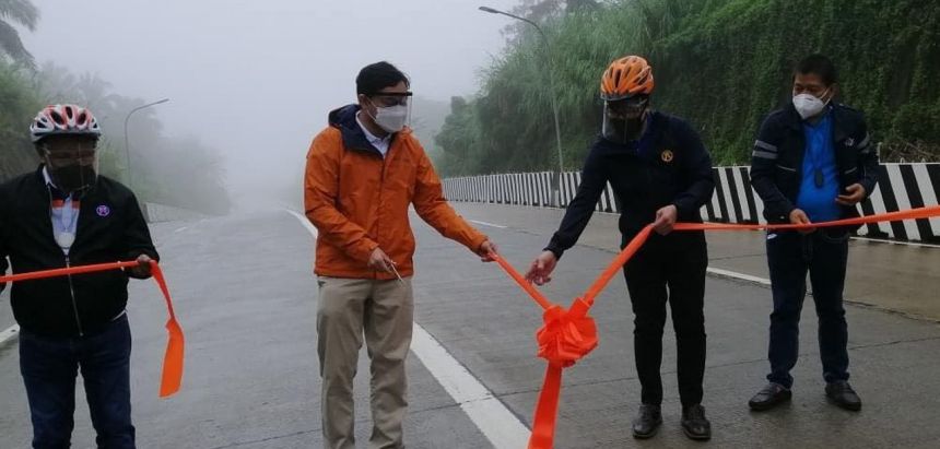 First 1.5-km segment of Tagaytay Bypass Road now open to cars, bicycles image