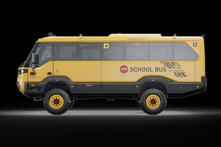 Torsus unleashes the badass Praetorian 4x4 school bus image