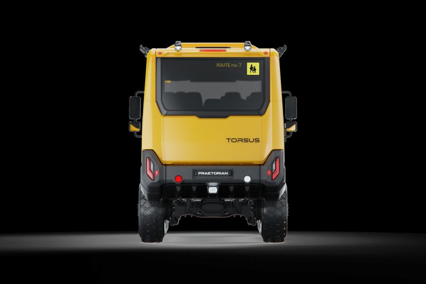 Torsus unleashes the badass Praetorian 4x4 school bus image
