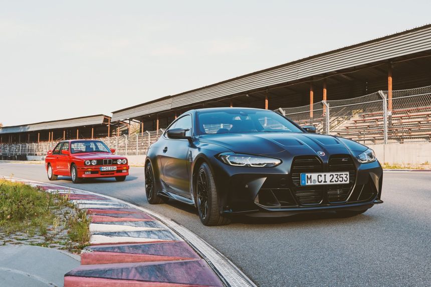 Hypebeast BMW M4 Competition by Kith still has a huge grill image