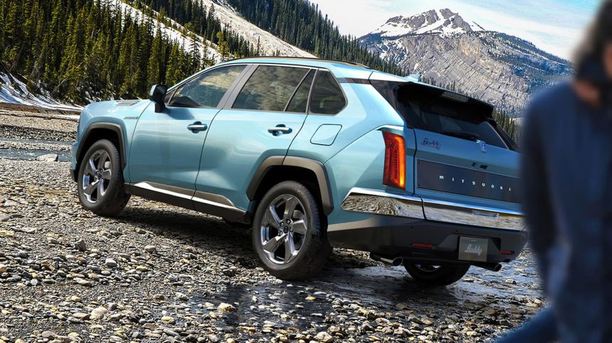 Mitsuoka turns Toyota RAV4 into a 80s Chevy pick-up truck image