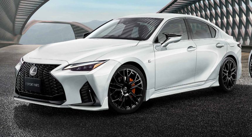 TRD, Modellista plays dress up with 2021 Lexus IS image